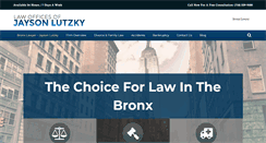 Desktop Screenshot of mynewyorkcitylawyer.com