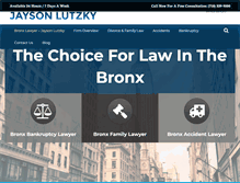 Tablet Screenshot of mynewyorkcitylawyer.com